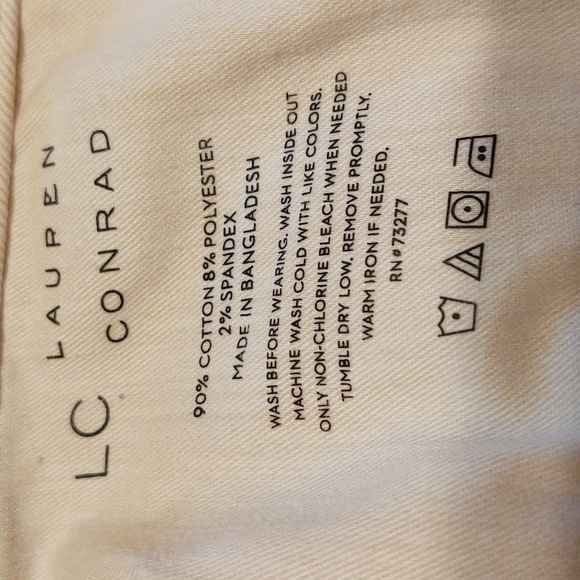 Lauren Conrad Women’s Blush Pink Denim Jeans - Picture 5 of 6